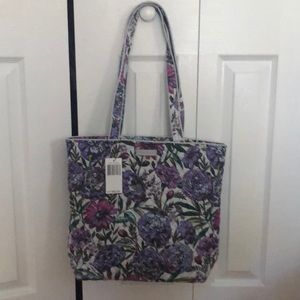 Vera Bradley tote in Lavender Meadows NEW